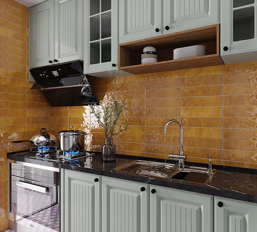 Cerámica de muro colorato giallo-chc